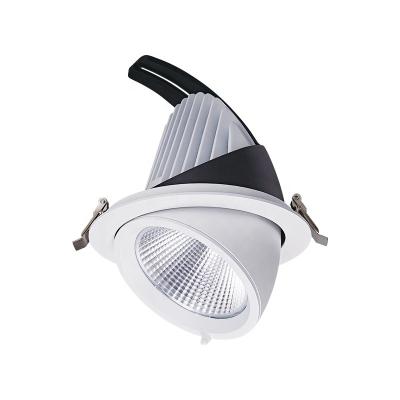 China Adjustable Light Steering High Comfort Video Gimbal Led Quality Downlight Housing for sale