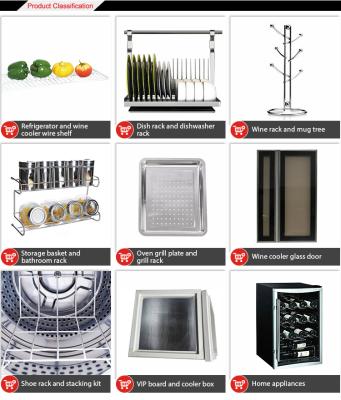 China Sustainable Wall Mounted Stainless Steel Kitchen Dish Rack for sale