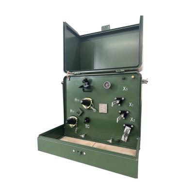 China Power Distribution Single Phase Transformers Liquid Dielectric Transformer 50kva for sale