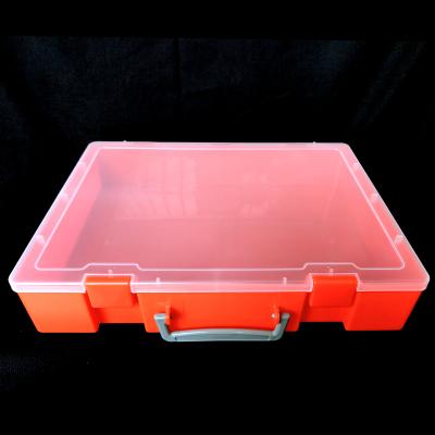 China Non-Toxic Eco-Friendly Building Blocks Building Playboards Organizer Container Case with Building Plate Lid Compatible with All Major Brands for sale