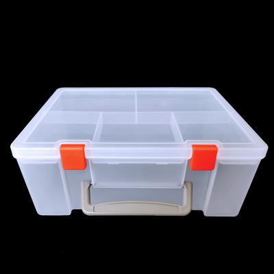 China Eco-Friendly Plastic Storage Toy Box Bin With Lid - Container For Kid / Kids Organizing Action Numbers And Puzzles for sale