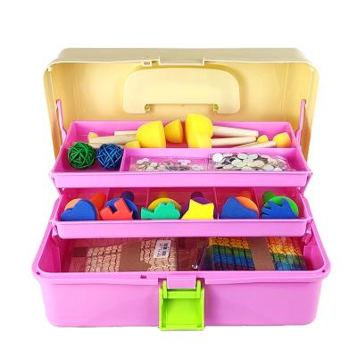 China Eco Firendly Arts and Crafts Supplies Giftable Craft Box for Kids: DIY Craft Supplies for Toddlers, School Project, and Homeschool for sale