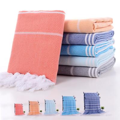 China Best Selling Turkish Beach Towels QUICK DRY Fouta Product Clearance Superdry Beach Towels Cheap Microfiber Hammam Towels With Fringes for sale