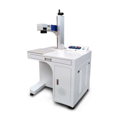 China Automatic laser marking mopa color focus fiber laser 30w marking machine for sale