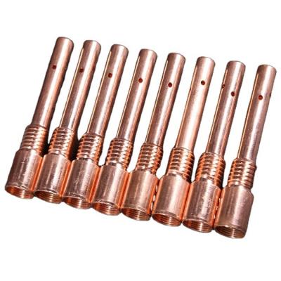 China OTC 350A Contact Tip Holder China Torch Accessories Copper Spare Parts Inside MIG Wire Tip Holder for sale