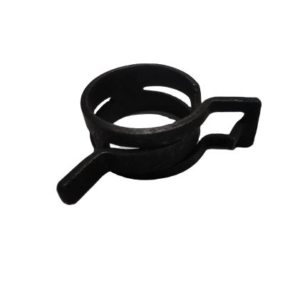 China Automotive Small Iron Fastener Spring Clamps Pipe Collar for sale