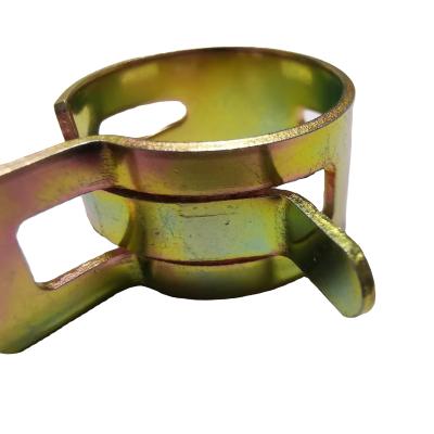 China Dacromet Diameter 11mm Spring Hose Clamp Constant Tension Hose Clamp Type Iron for sale