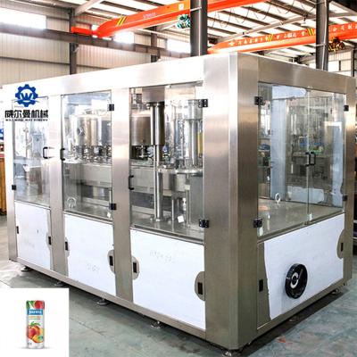 China Beverage Fruit Juice Seaming Processing Packing Super Can Filling And Seaming Machine Made In China for sale