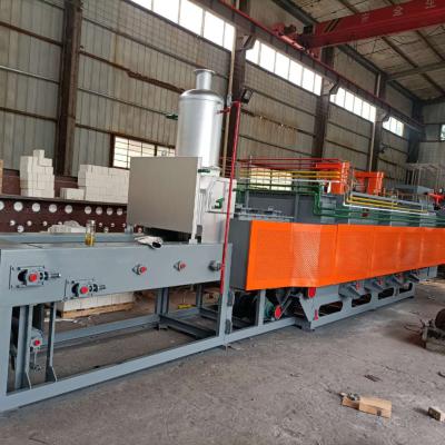 China Factory 500kg/hour Electric Continuous Mesh Belt Quenching Tempering Furnace for Screw for sale