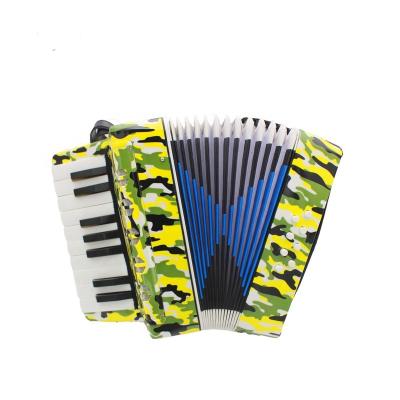 China 2022-Keyboard Full Digital Musical Instrument Children's Toy Accordion ABS Plastic 2 Keys Bass 7 Buttons Sonic Accordion for sale