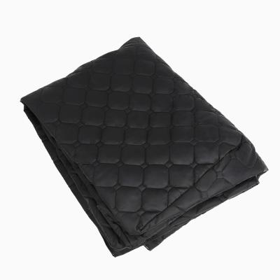 China Piano Black Cotton Thickened Cover Leather Bonded Stereo Piano Dust Cover for sale