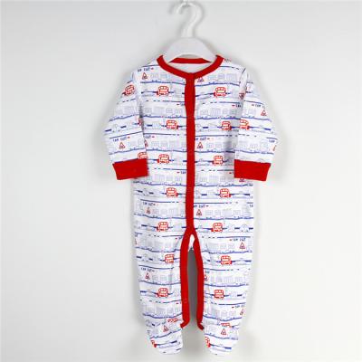 Cina Pagliaccetto colorato del bambino del cotone di Sleepsuits del bambino del cotone, neonato infantile Sleepsuit in vendita