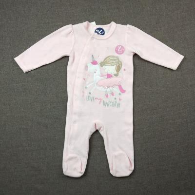 China Fashion Cute Infant Clothing Sets , Baby Boys / Girls Fleece Onesie for sale