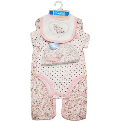 China Plain Style Baby Girl Clothing Sets Baby Wear Product Type 5pc Newborn Clothing for sale