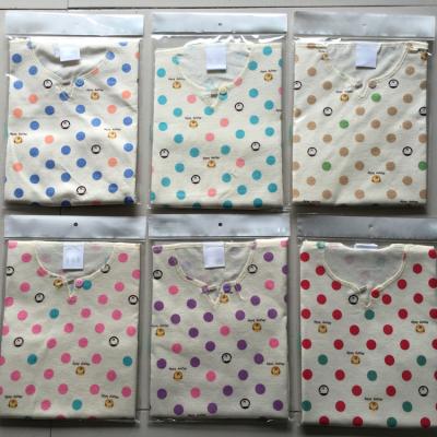 China Boy / Girl T - Shirt Pure Cotton Baby Clothes Interlock Fabric For 0 - 9M Age for sale