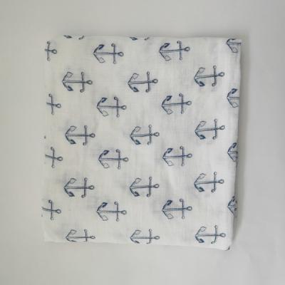 China Customized Lightweight Baby Blanket , Large Anti Shrink Muslin Cotton Blanket for sale