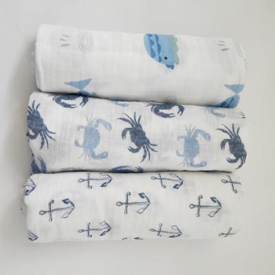 China Safe Harmless Baby Wrap Swaddle Blanket 120cm * 120cm Little Baby Swaddle for sale