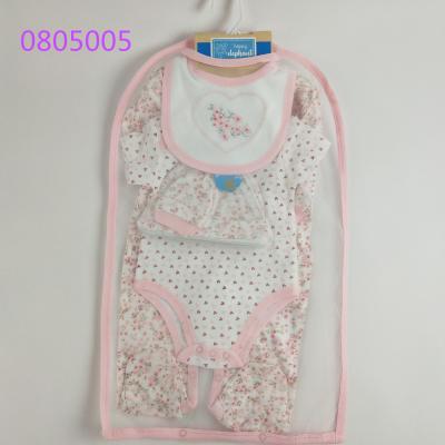 China Summer Breathable Newborn Romper Set , Waterproof Baby Wear Clothes for sale