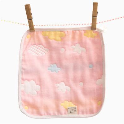 China Cute Cotton Baby Washcloths , Soft Embroidered Organic Cotton Washcloths for sale