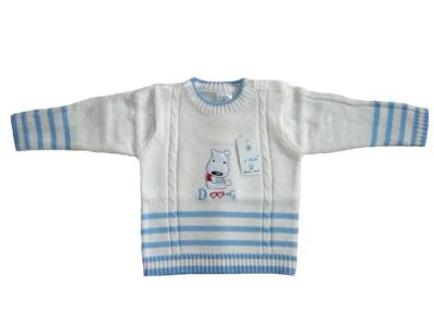 China De Sweater van de de Sweaterszuigeling van de zuigelingsjongen plaatst de Pasgeboren Baby van de Cardiganjongen Wollen Sweater Te koop