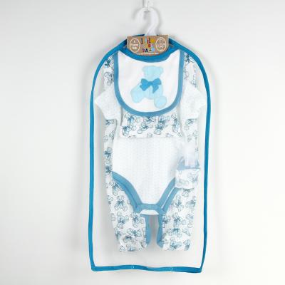 Cina L'abbigliamento delle neonate di Sleepsuits del bambino del cotone di serie di autunno mette i vestiti 5pcs dei vestiti ragazzo/del bambino in vendita