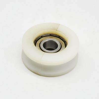 China Custom Made Nylon Pulley Wheels With Plastic Bearings Pulley Wheels Pulley Wheel for sale