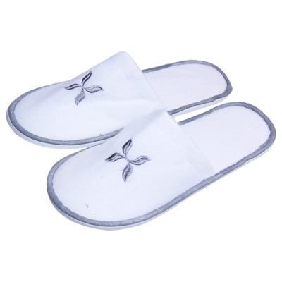 China Close Up/Open Toe Hotel Slipper Five Star Hotel Slippers Disposable Hotel Amenity Suppliers, Luxury Hotel Slipper for sale