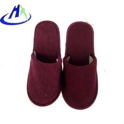 China 2016 Wholesale Narrow Toe Hotel Slipper Discount Hotel Red Color Eva Slippers for sale