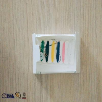 China Customized Travel Sewing Kit Wholesale, Hotel Disposable Mini Sewing Kit for sale