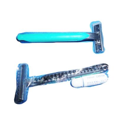 China Hot Sales Twin Blade Men Shaving Razor Manufacturers Hotel Supplies for sale