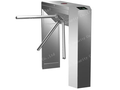 China Mechanical IR Sensor Waist Height Tripod Turnstile Access Automatic Gate for sale