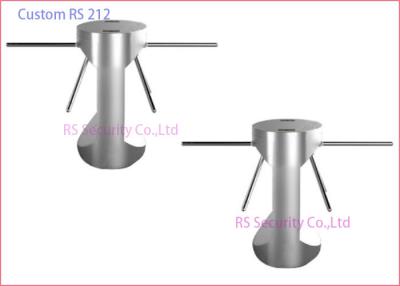 China Dual Side Security Access Waist Height Turnstile By Card Or Biometric Control for sale