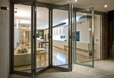 China Aluminium bi-fold door for sale