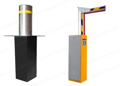 China Curved Bar Retractable Barrier Gate Intelligent Car Parking System for sale