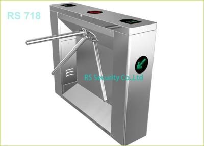 China High Speed Waist Height Turnstiles Dustproof / Hotel Security Gate Barrier for sale