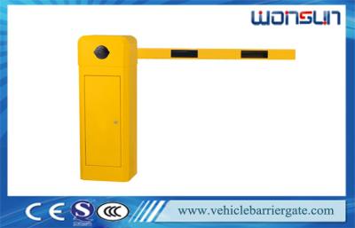 China Manual Car Park Barriers Entrance Gate Security Systems , Boom Barrier Gate for Highway Toll for sale