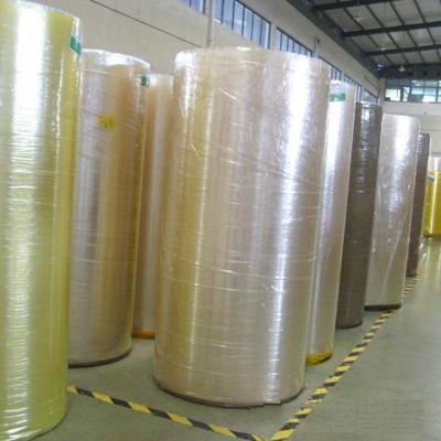 China 45mic Ukraine Market Jumbo Roll Waterproof Strong Adhesive Acrylic Tape for sale