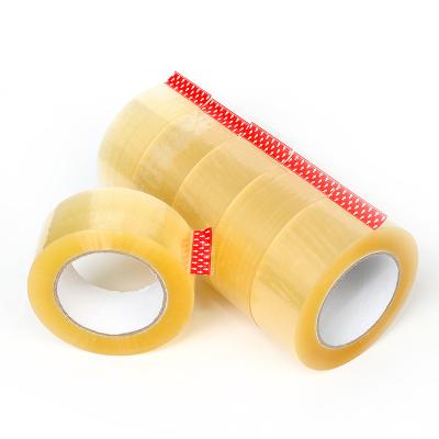 China Waterproof transparent box sealing adhesive BOPP packing tape / bopp packaging tape for sale