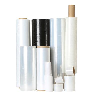 China Water Soluble Wholesale Clear Industrial Pallet Shrink Wrap Plastic Film for sale