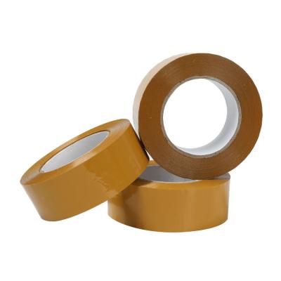 China Waterproof packing box carton packing bopp brown sealing tape for box for sale