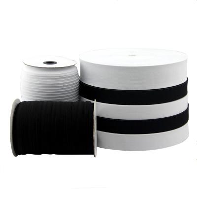 China Durable Strong Elasticity Soft Knitted Elastic Band For Clothes for sale