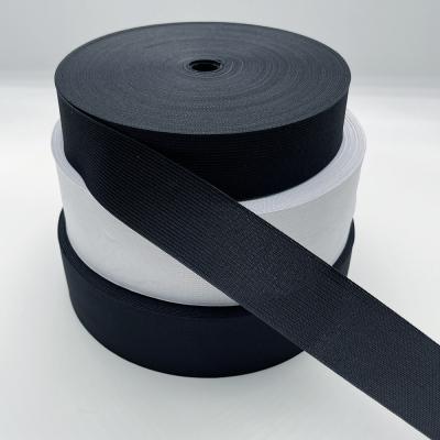 China Sustainable Hot Sale Polyester Durable Knitted Elastic Band For Garments for sale