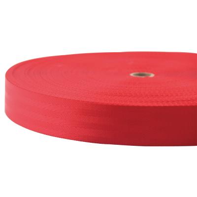 China 10mm 20mm 22mm 30mm 38mm nylon webbing 50mm nylon webbing viable webbing for sale