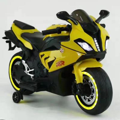 China Newest Bigger Size USB/TF Music Player Kids Ride On Stylish 12V Battery Powered Electric Motorcycle Bike for sale