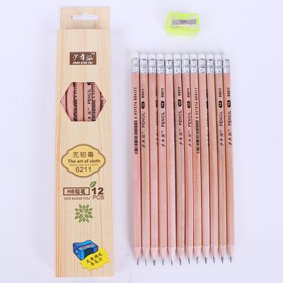 China Office & Cheap Wholesale School Pencil SHAO NIAN PAL S6211 Wooden Pencils Kids Pencil for sale