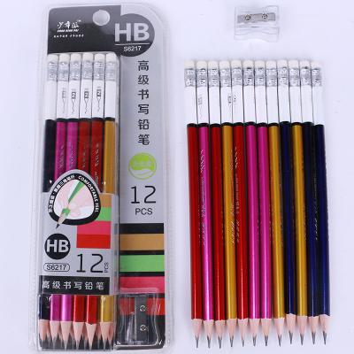 China Office & School Wooden Pencil SHAONIANPAI S6217 HB Pencil HB Pencil HB Pencil Set for sale