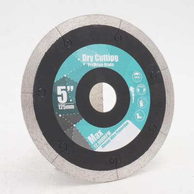 China J-slot Marble Rim Diamond Disc For Marble Ceramic Continuous Dekton 5Inch/125mm M1 CJ à venda