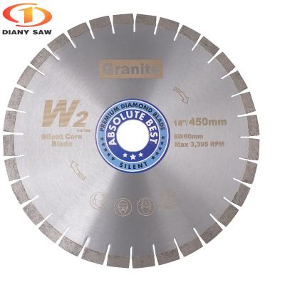 China W2 Granite Tools 350mm/14inch Silent Granite Tool Diamond Saw Blade Circular Cutting Disc Segment Used in Bridge Saw for sale