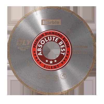 China Half-silent disc Diamond Stone Cutting Saw Blades of circular segment. High Speed ​​Straight Smooth Edge DLY J-Slot In Abrasive Tools For Marble for sale