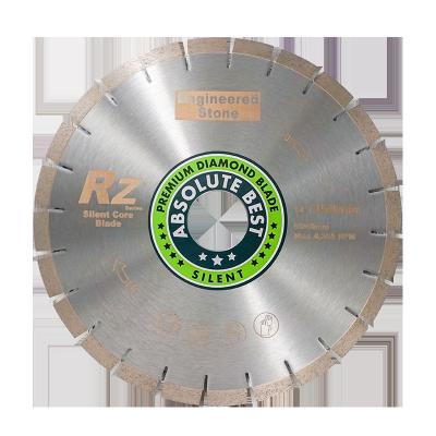 China Stone RZ Quiet Blades Turbo Engineered Quality Excellent Cutting Diamond Saw Blades For Concrete Masonry for sale